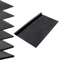 Vidaxl vloermat anti-slip 1 mm glad 1,2x5 m rubber