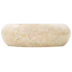 Vidaxl gootsteen 40x12 cm marmer crème