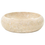 Vidaxl gootsteen 40x12 cm marmer crème