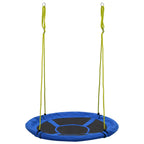 Vidaxl schommel 100 kg 110 cm blauw