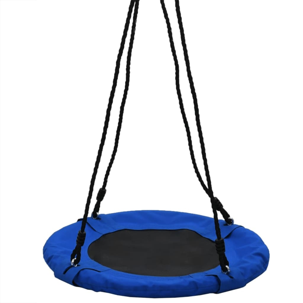 Vidaxl schommel 100 kg 60 cm blauw
