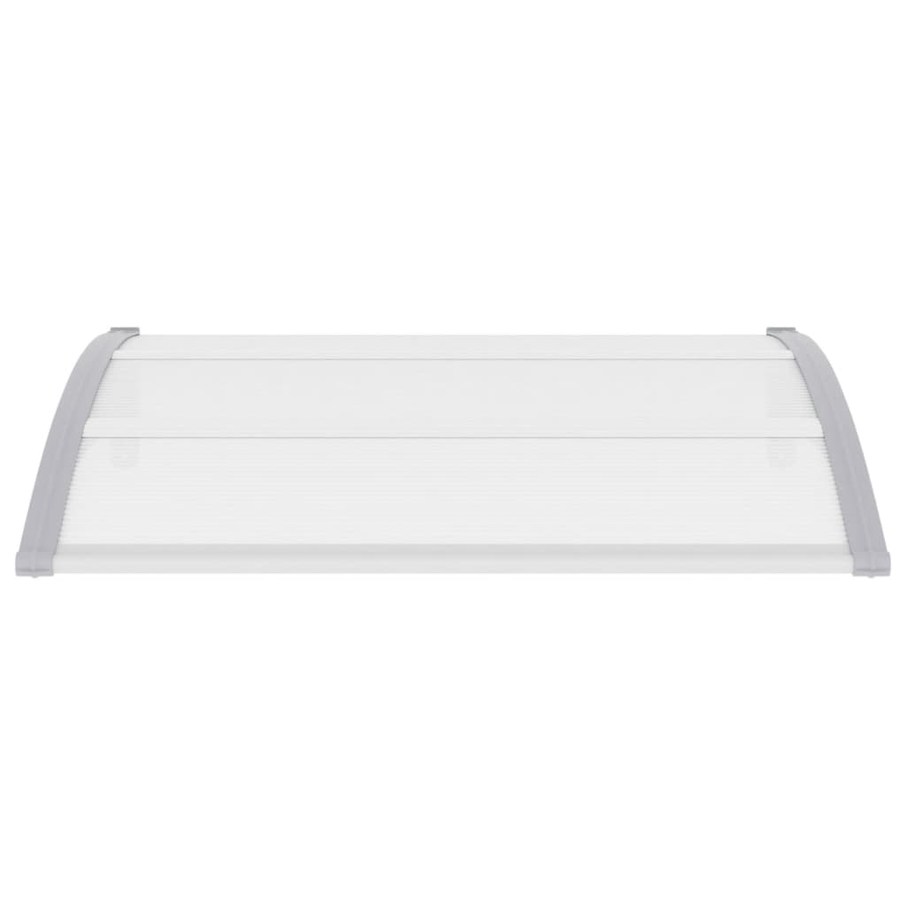 Vidaxl deurluifel 120x100 cm pc grijs