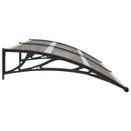 Vidaxl deurluifel 200x100 cm pc zwart