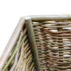 VidaXL Plantenbak verhoogd 120x40x40 cm hazelaarhout