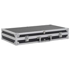 Vidaxl wapenkoffer aluminium abs zwart