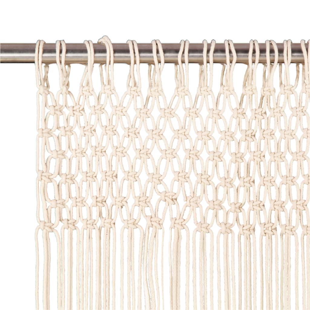 Vidaxl gordijn macramé 140x240 cm katoen