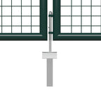 VidaXL Poort 400x150 cm staal groen