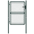 Vidaxl tuinpoort staal 100x150 cm groen