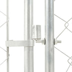 Vidaxl hondenkennel voor buiten met dak 200x200x135 cm