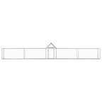VidaXL Kippenren 9x1x1,5 m gegalvaniseerd staal