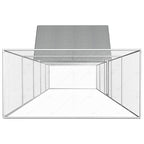VidaXL Kippenren 10x2x2 m gegalvaniseerd staal