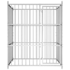 VidaXL Hondenkennel voor buiten 150x150x185 cm