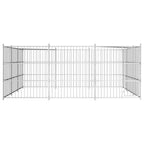 VidaXL Hondenkennel voor buiten 450x450x185 cm