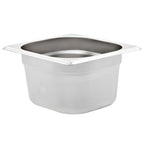 Vidaxl gastronormbakken 12 st gn 1 6 100 mm roestvrij staal
