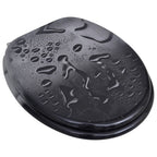 Vidaxl toiletbrillen met deksels 2 st water mdf