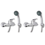 Vidaxl douche mengkraan 2 st