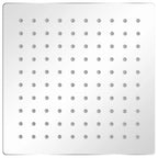 Vidaxl regendouchekoppen 2 st 20x20 cm roestvrij staal
