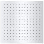 Vidaxl regendouchekop 2 st 25x25 cm roestvrij staal