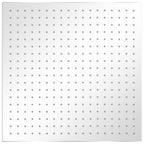 Vidaxl regendouchekop 2 st 50x50 cm roestvrij staal