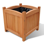 Vidaxl plantenbakken verhoogd 4 st 30x30x30 cm