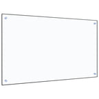 Vidaxl spatscherm keuken 100x60 cm gehard glas transparant