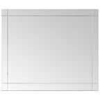 Vidaxl wandspiegel 80x60 cm glas