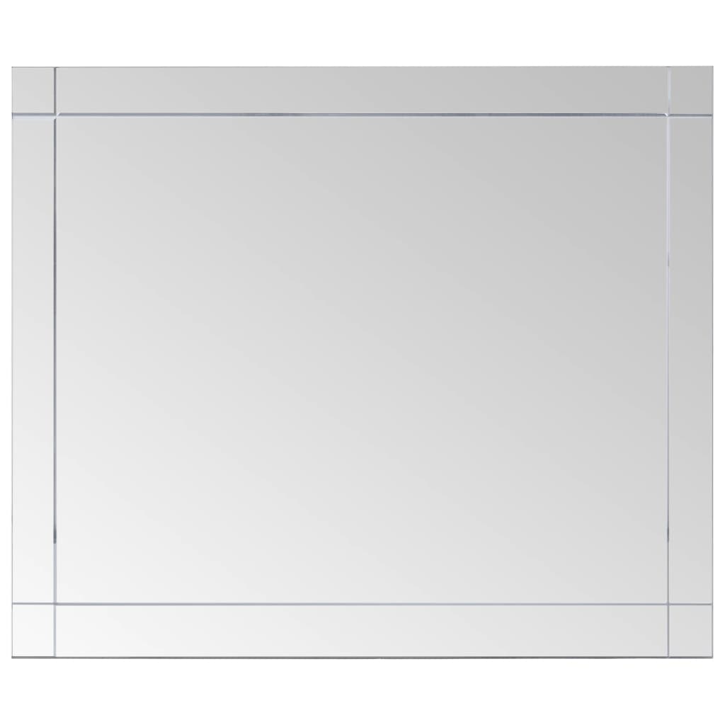 Vidaxl wandspiegel 80x60 cm glas