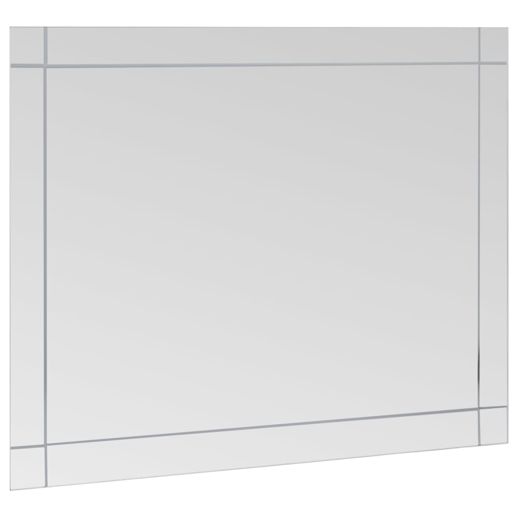Vidaxl wandspiegel 80x60 cm glas