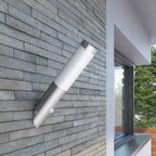 VidaXL Buitenlamp RVS Enego met sensor