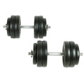 Vidaxl 18-delige halterset 30 kg