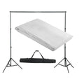 Vidaxl achtergrondsysteem 300x300 cm wit