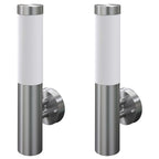 VidaXL Buitenlamp RVS Savona (2 stuks)