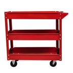 Vidaxl gereedschapswagen 100 kg rood