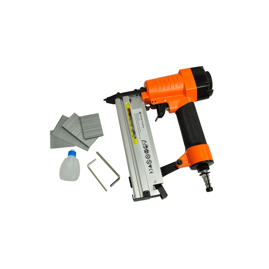Vidaxl 2-in-1 persluchtnietmachine en spijkermachine