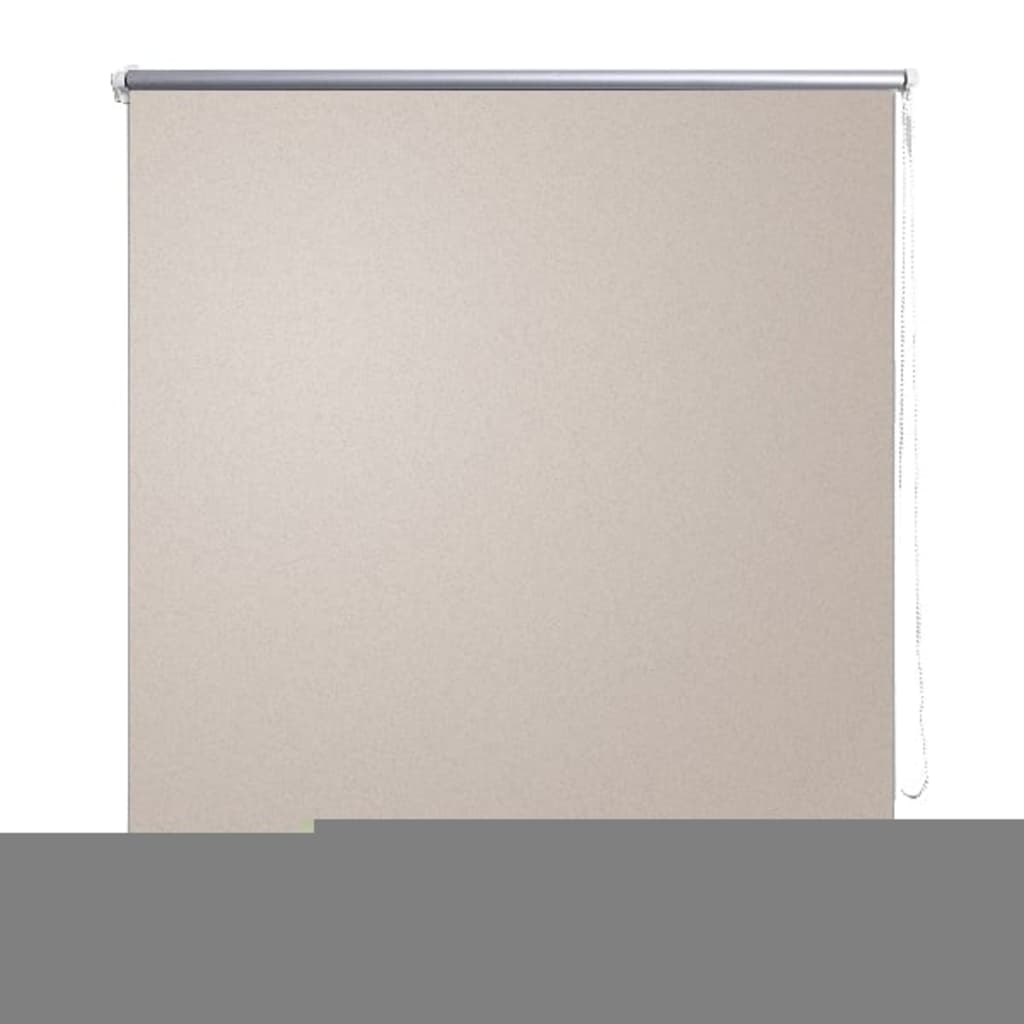 Vidaxl rolgordijn verduisterend 84,4 x 175 cm stofbreedte 80 cm beige