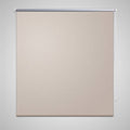 Vidaxl rolgordijn verduisterend 84,4 x 175 cm stofbreedte 80 cm beige
