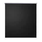 Vidaxl rolgordijn verduisterend 84,4 x 175 cm stofbreedte 80 cm zwart