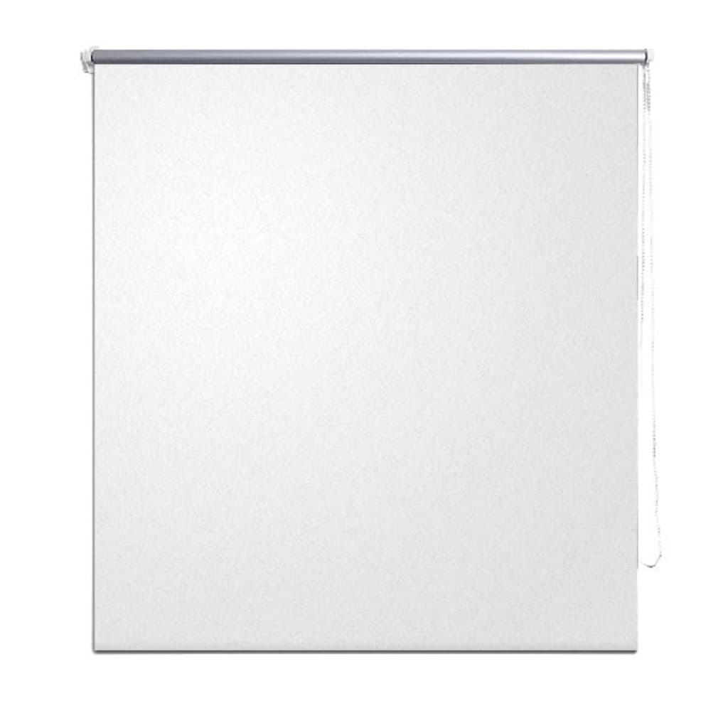 Vidaxl rolgordijn verduisterend 104,4 x 175 cm stofbreedte 100 cm wit