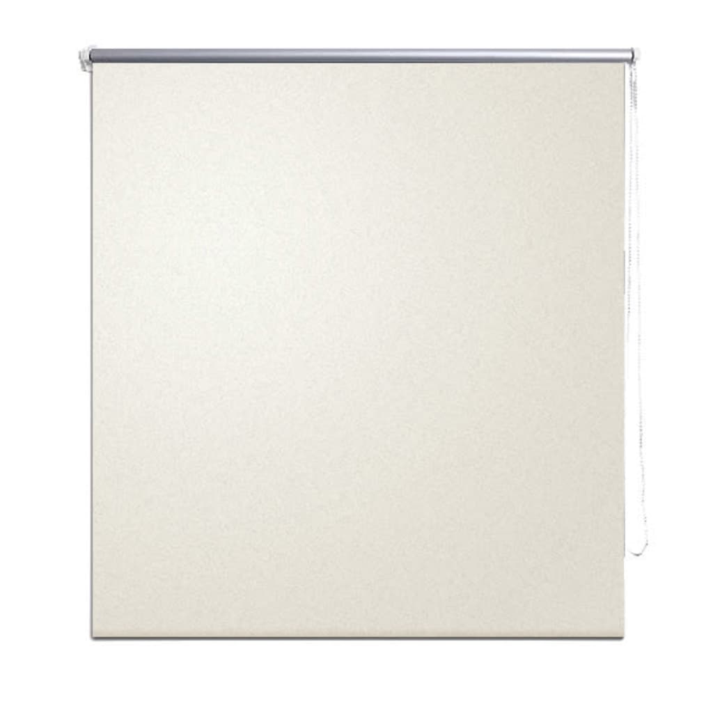 Vidaxl rolgordijn verduisterend 104,4 x 175 cm stofbreedte 100 cm gebroken wit