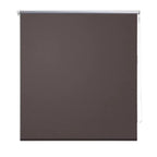 Vidaxl rolgordijn verduisterend 144,4 x 175 cm stofbreedte 140 cm koffiebruin