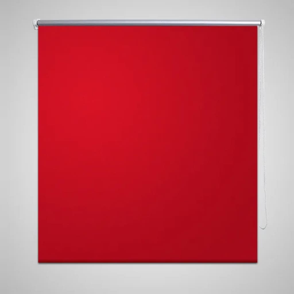 Vidaxl rolgordijn verduisterend 164,4 x 175 cm stofbreedte 160 cm rood