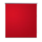 Vidaxl rolgordijn verduisterend 84,4 x 230 cm stofbreedte 80 cm rood