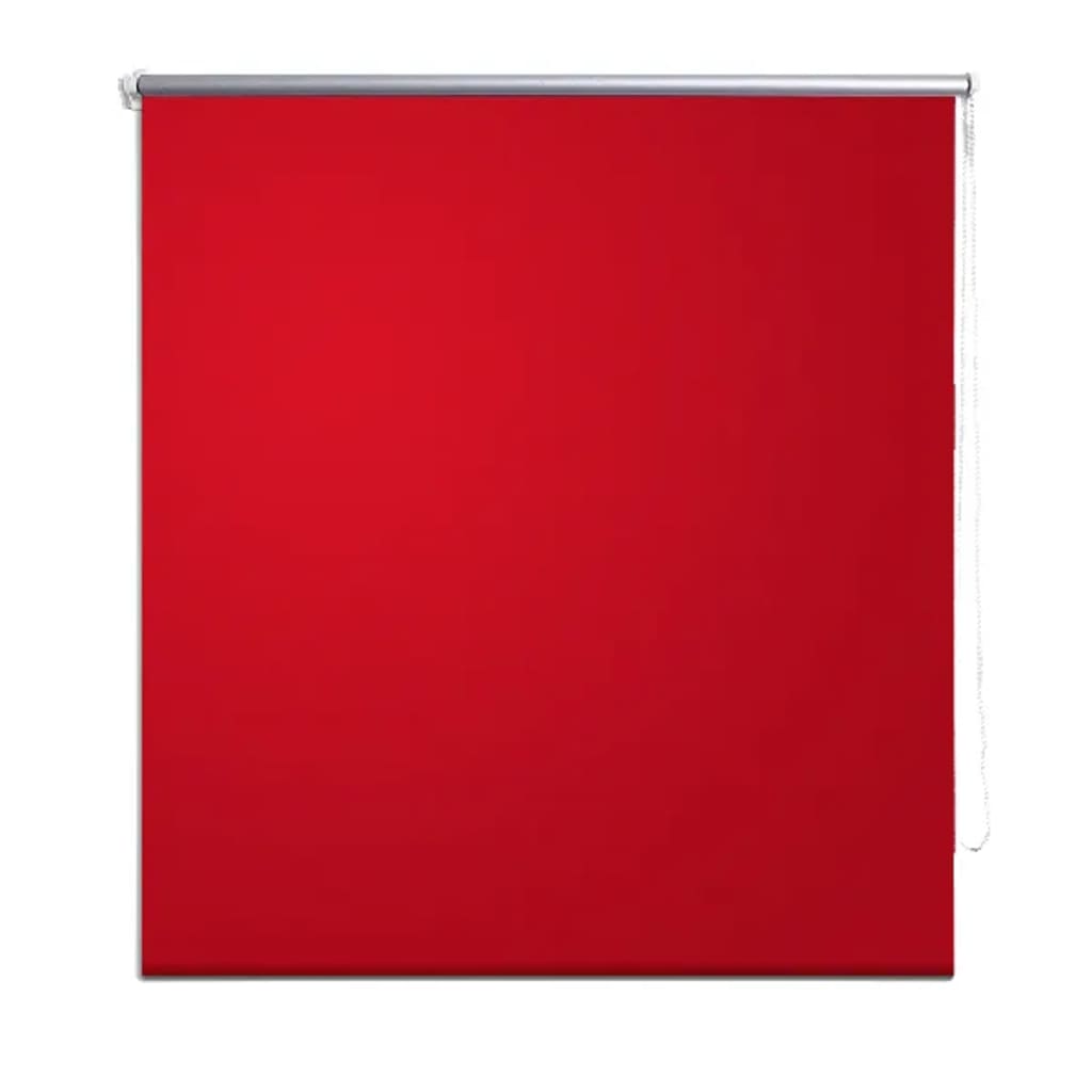 Vidaxl rolgordijn verduisterend 104,4 x 230 cm stofbreedte 100 cm rood