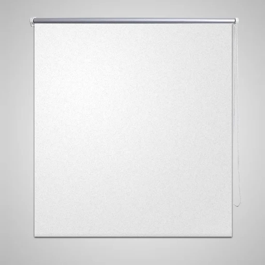 Vidaxl rolgordijn verduisterend 124,4 x 230 cm stofbreedte 120 cm wit