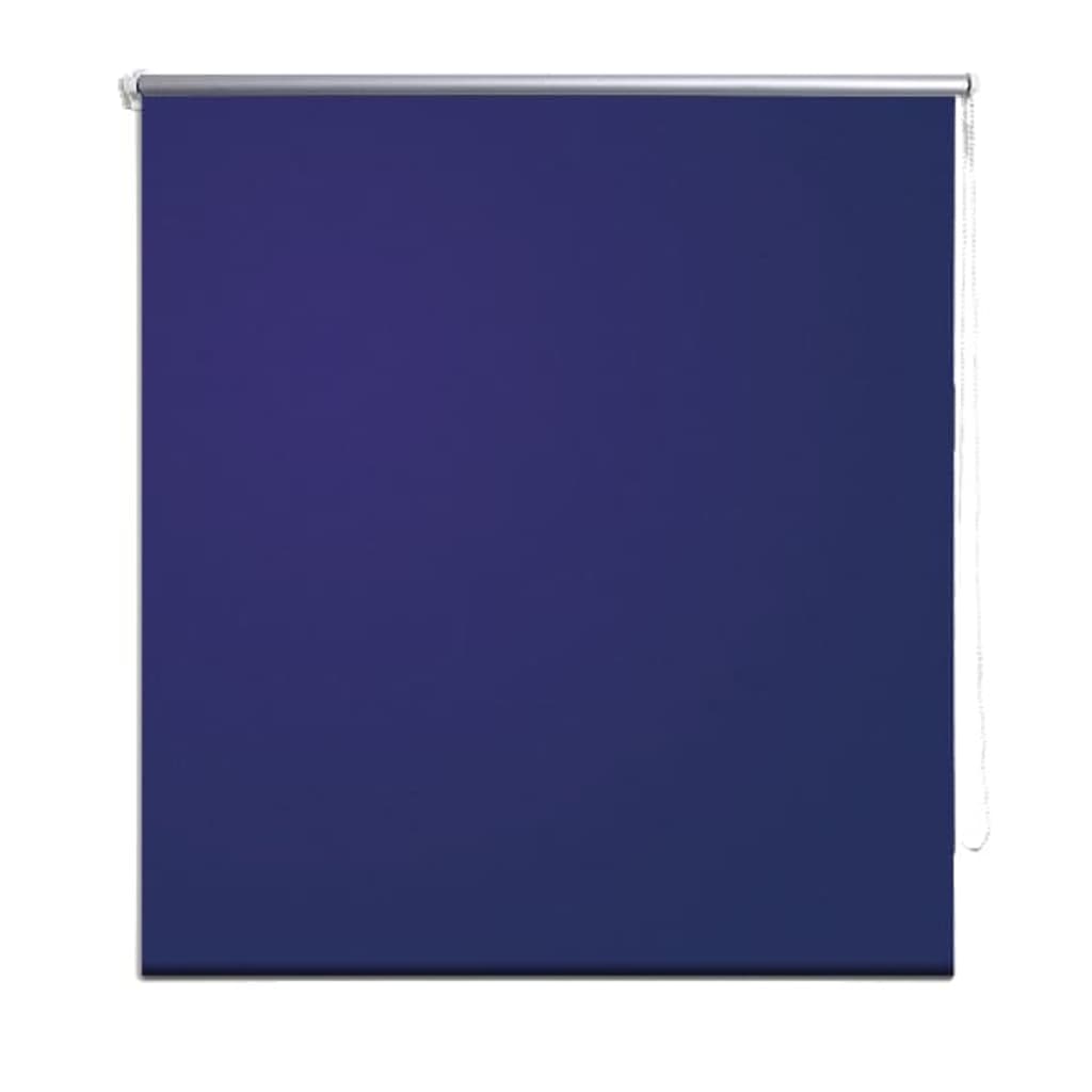 Vidaxl rolgordijn verduisterend 124,4 x 230 cm stofbreedte 120 cm marine