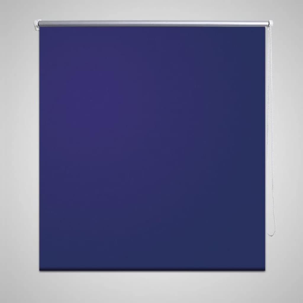 Vidaxl rolgordijn verduisterend 124,4 x 230 cm stofbreedte 120 cm marine