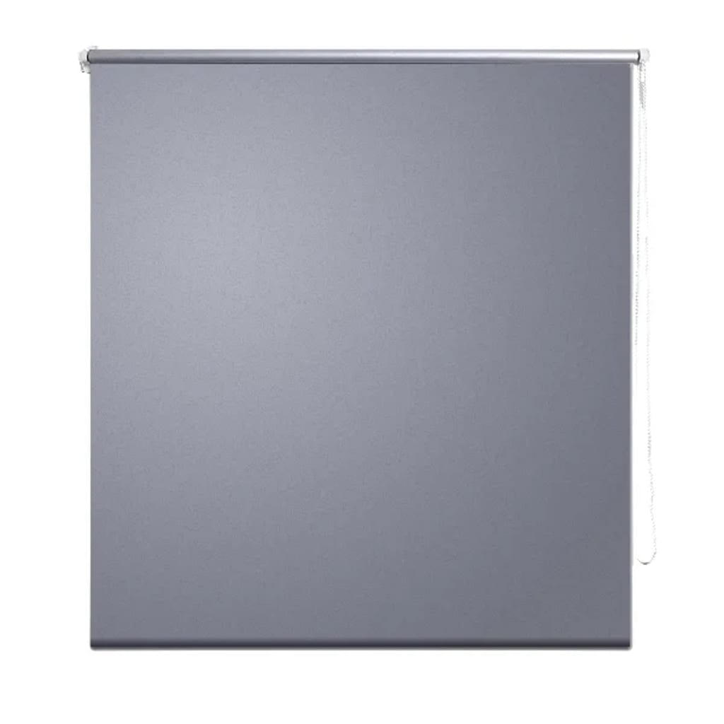 Vidaxl rolgordijn verduisterend 144,4 x 230 cm stofbreedte 140 cm grijs
