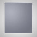 Vidaxl rolgordijn verduisterend 144,4 x 230 cm stofbreedte 140 cm grijs