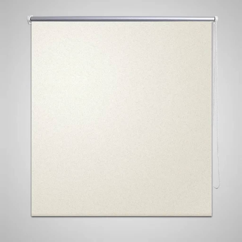 Vidaxl rolgordijn verduisterend 164,4 x 230 cm stofbreedte 160 cm gebroken wit