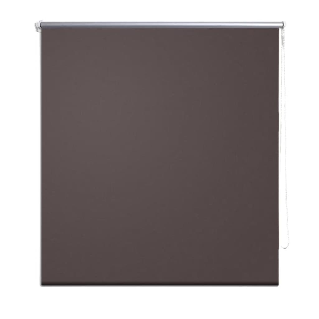 Vidaxl rolgordijn verduisterend 164,4 x 230 cm stofbreedte 160 cm koffiebruin